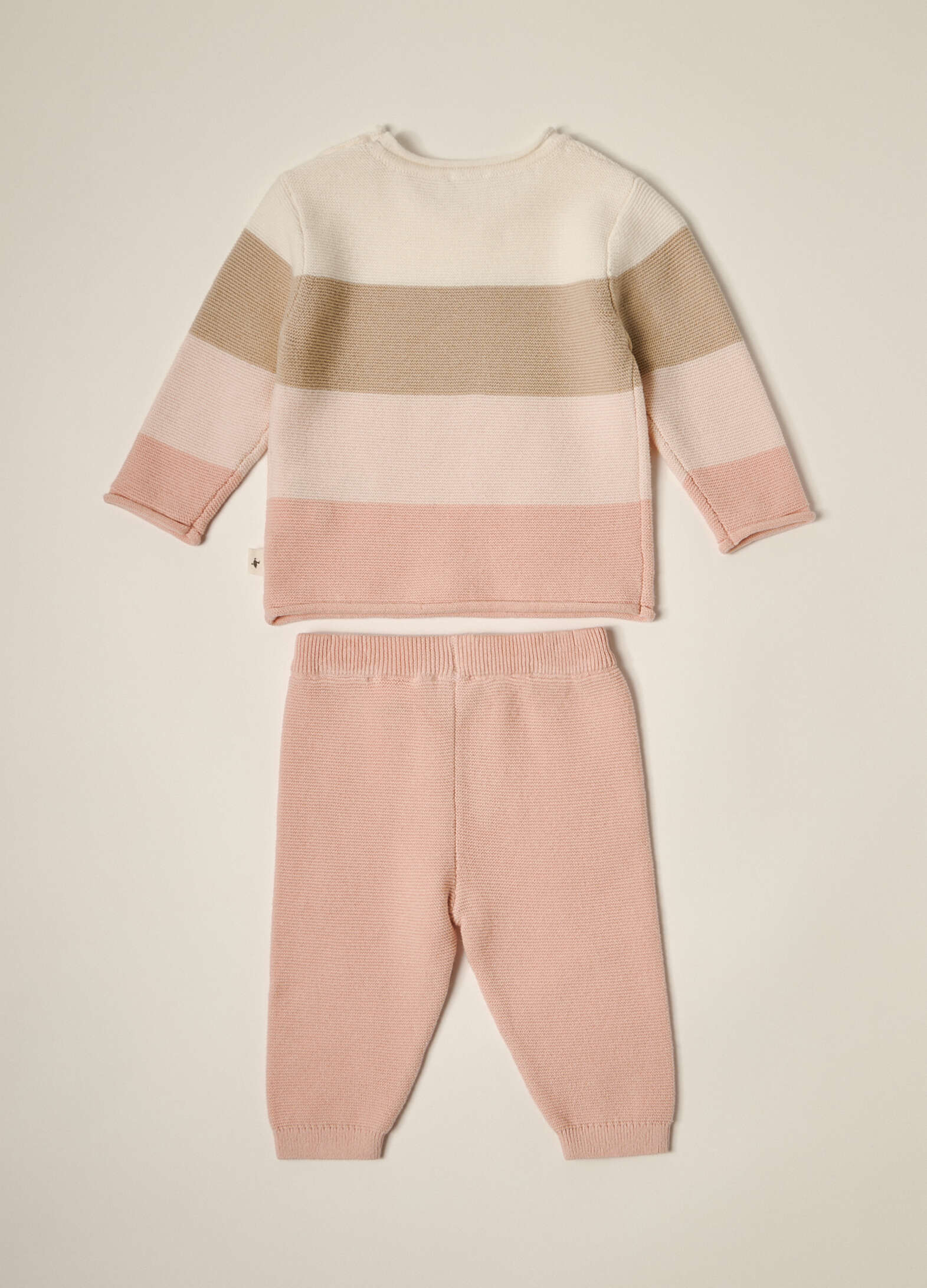 IANA Baby Girl Pure Cotton Knit Set