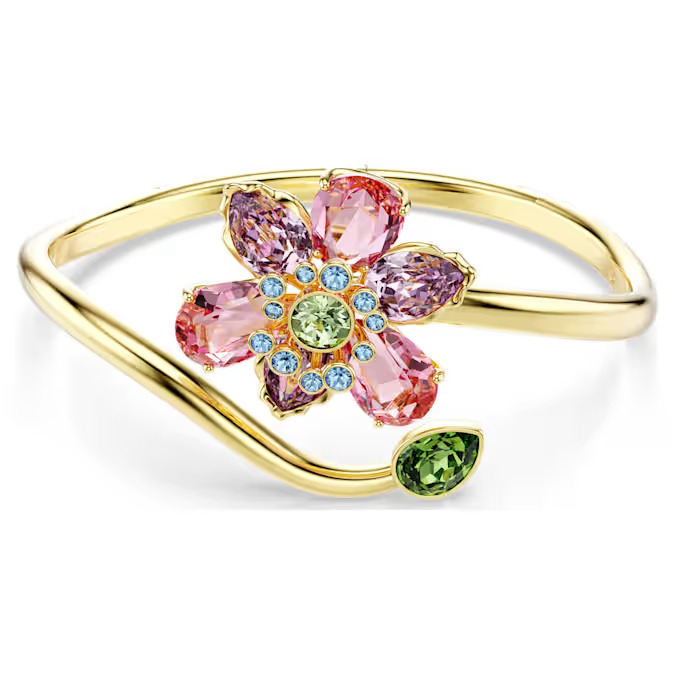 67b4d1cab223a_idyllia-bangle--mixed-cuts--flower--multicolored--gold-tone-plated-swarovski-5709028.jpg