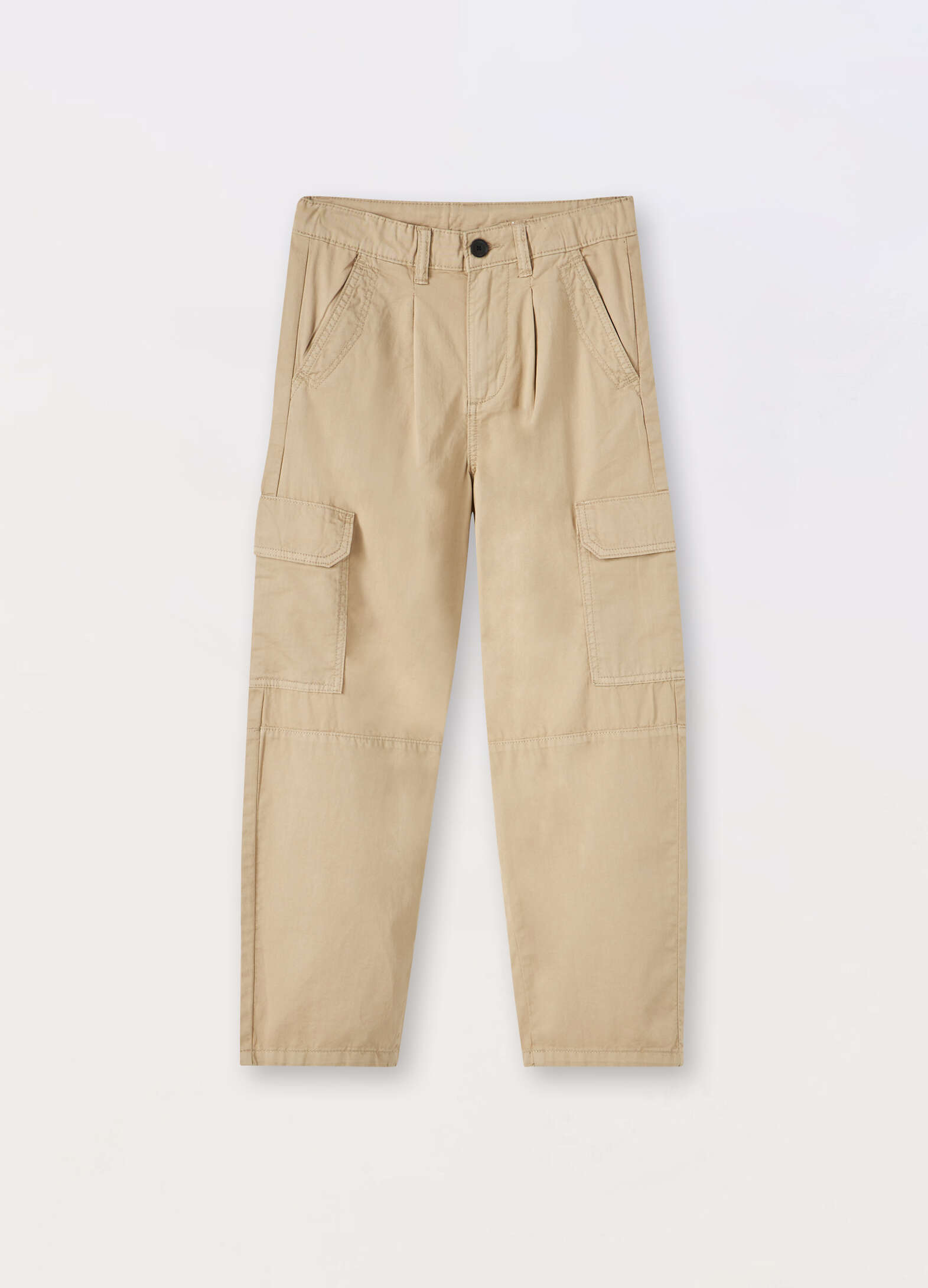 Pure cotton cargo pants for boys