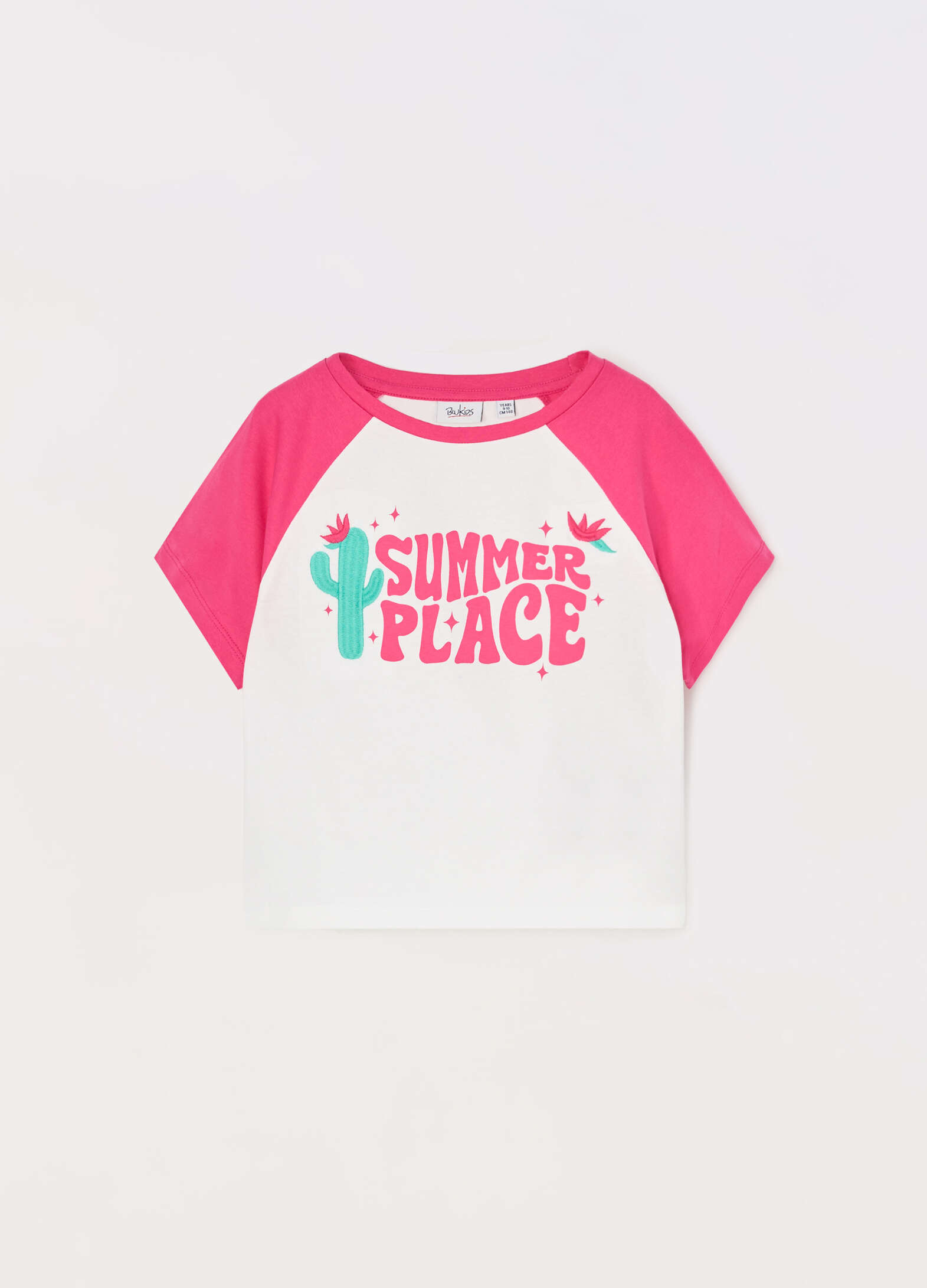 Pure cotton T-shirt for girls