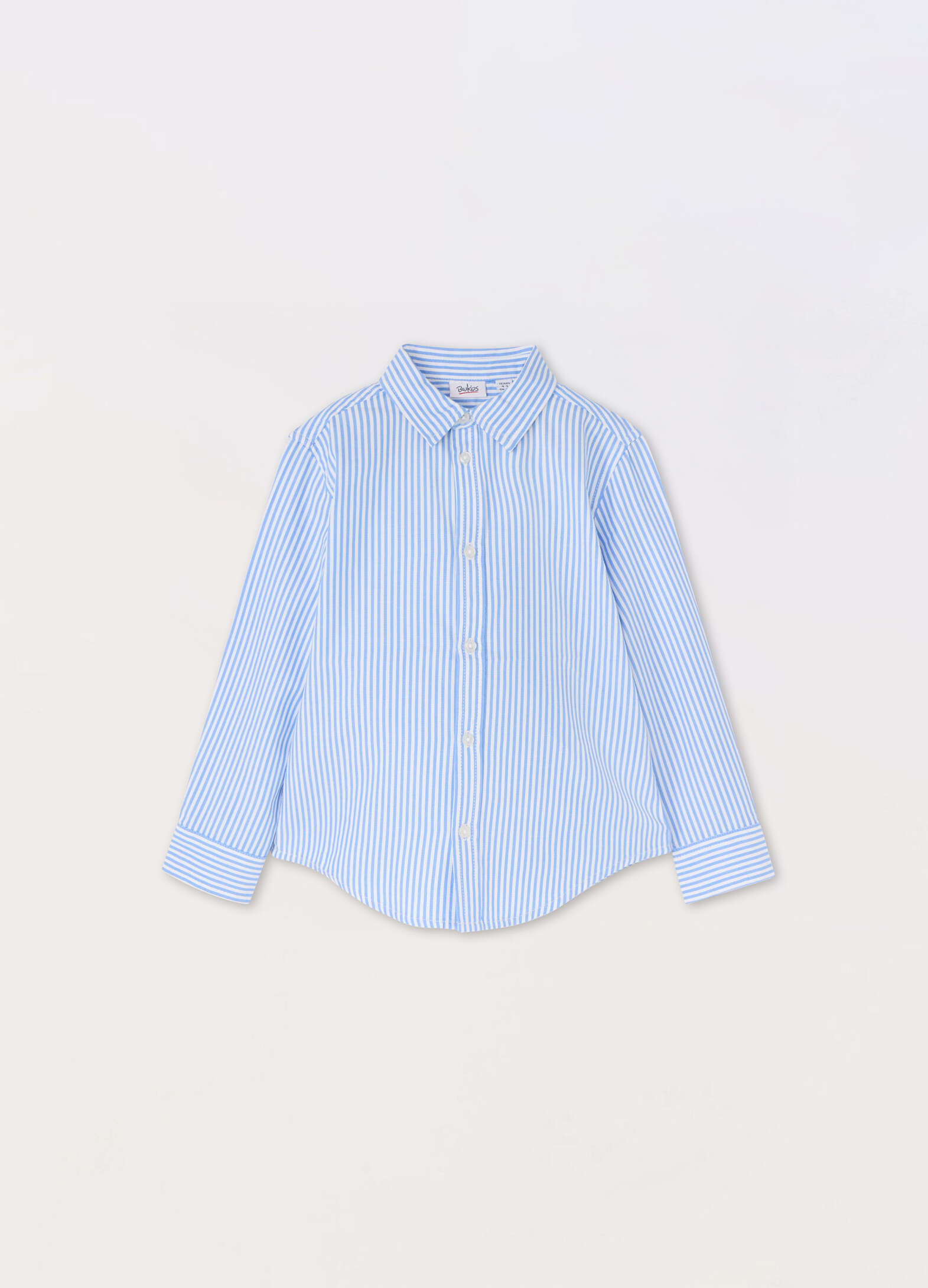 Pure cotton twill shirt for boys