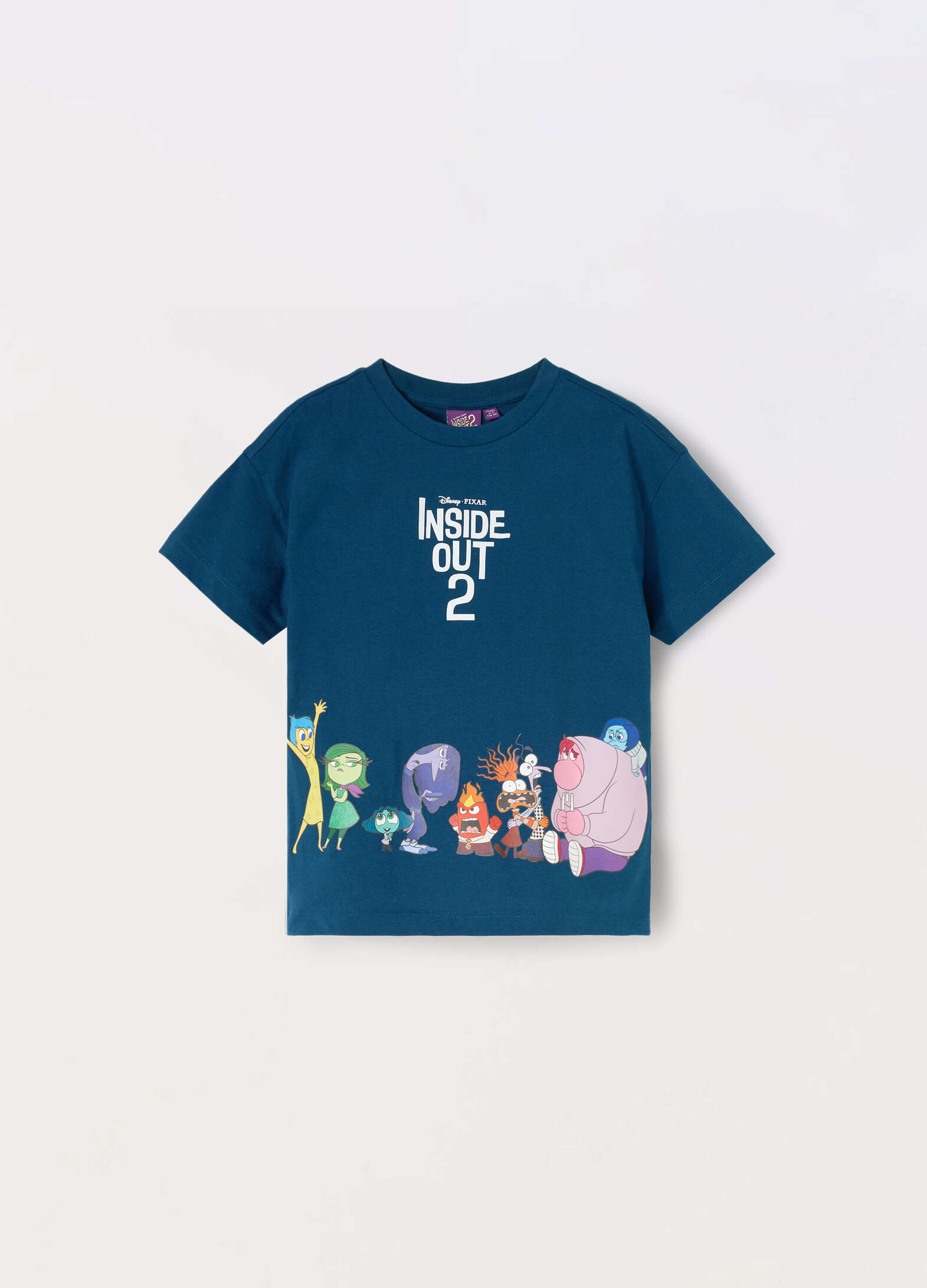 Inside Out Kids Pure Cotton Jersey T-Shirt