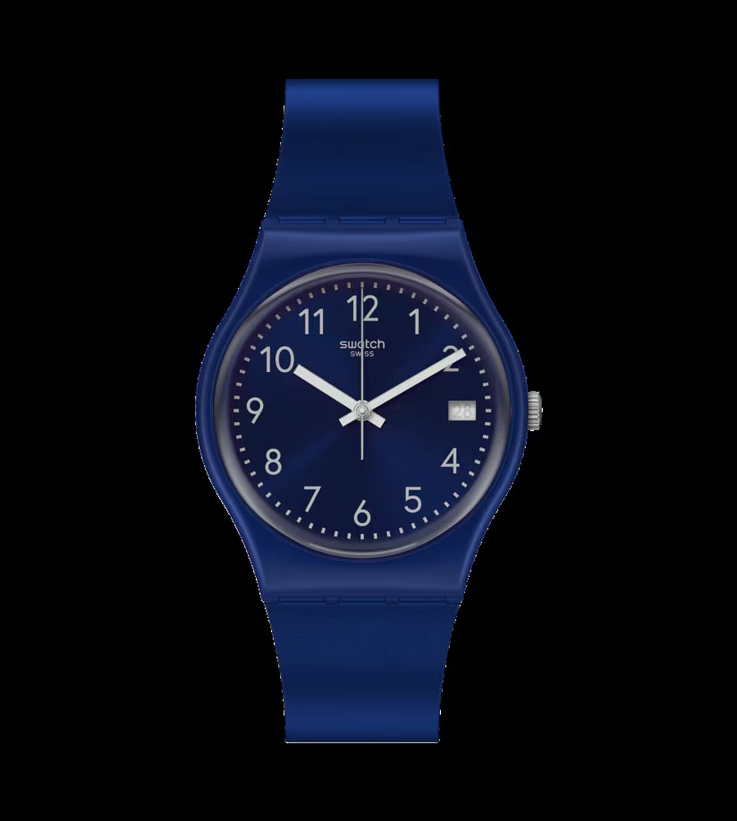 SILVER IN BLUE