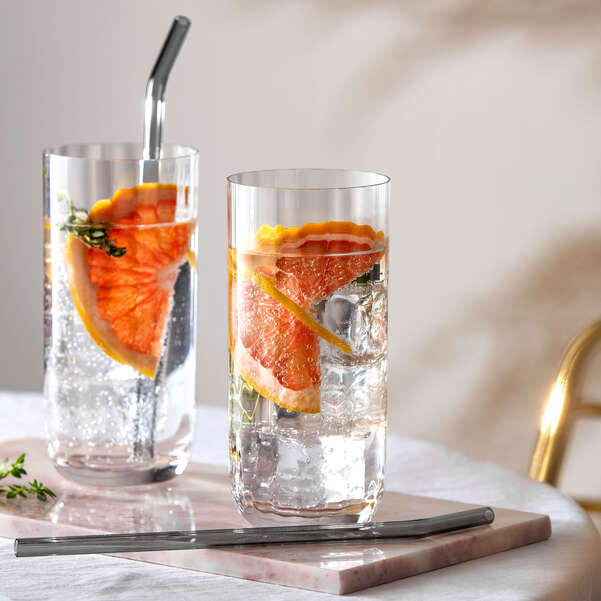 Rose Garden Highball glass