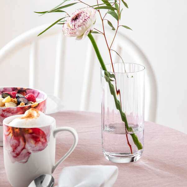 Rose Garden Highball glass