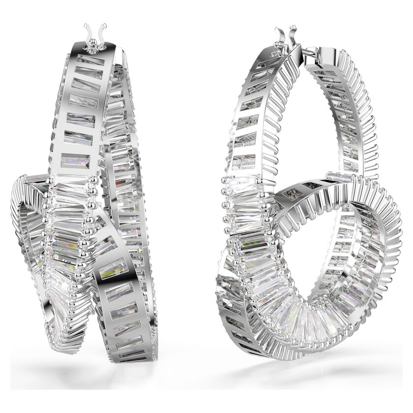 Matrix hoop earrings