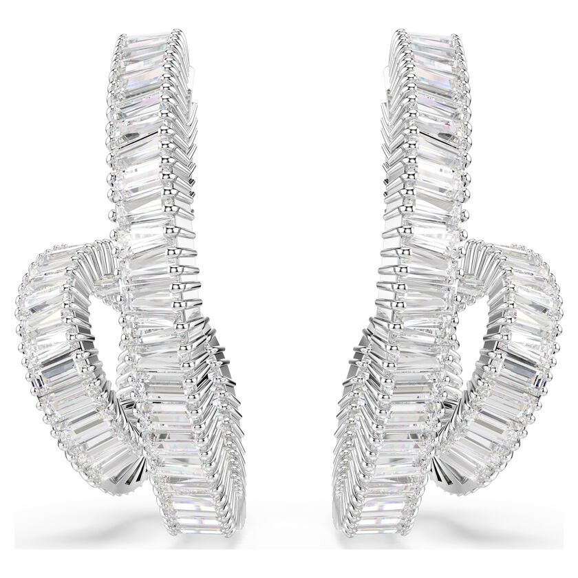 Matrix hoop earrings
