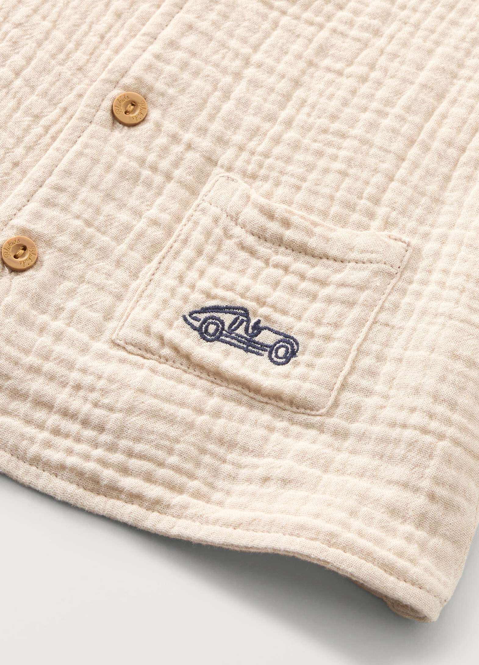 Pure cotton baby vest