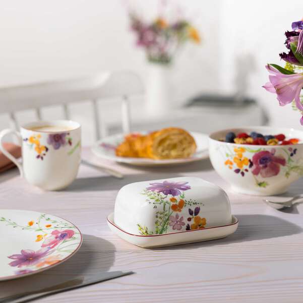 Mariefleur Covered butter dish