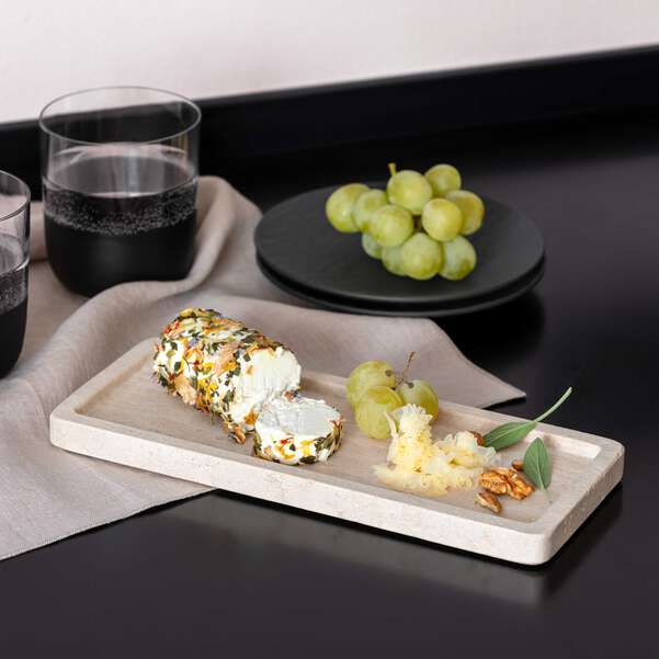 Manufacture Travertine Serving platter