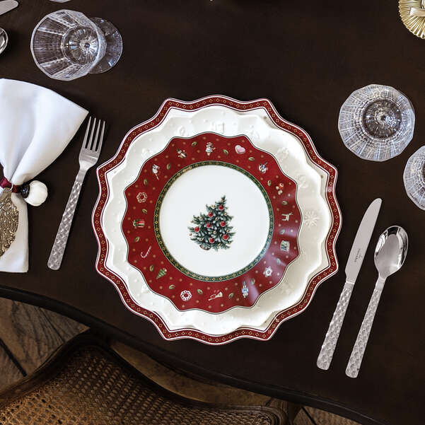 Toy's Delight Salad/ Dessert Plate