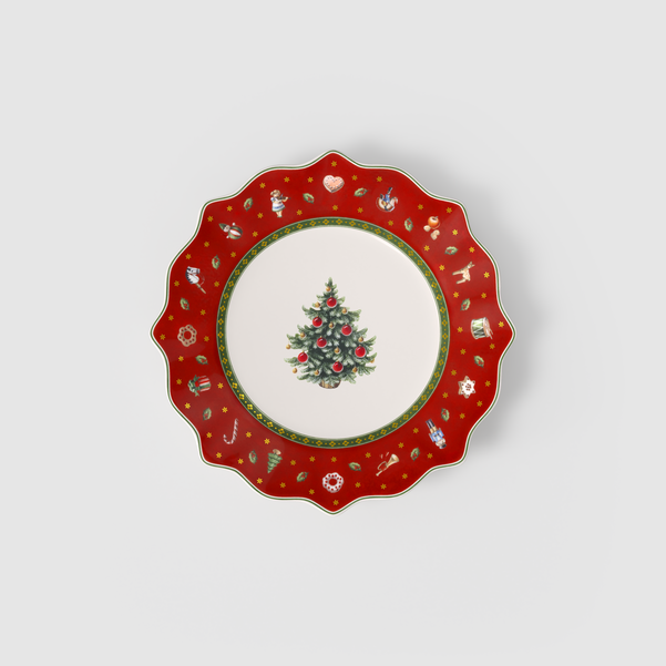 Toy's Delight Salad/ Dessert Plate