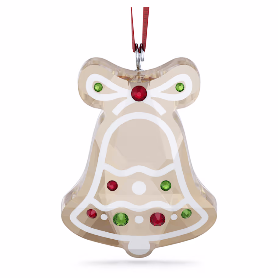 Holiday Cheers Gingerbread Bell Ornament