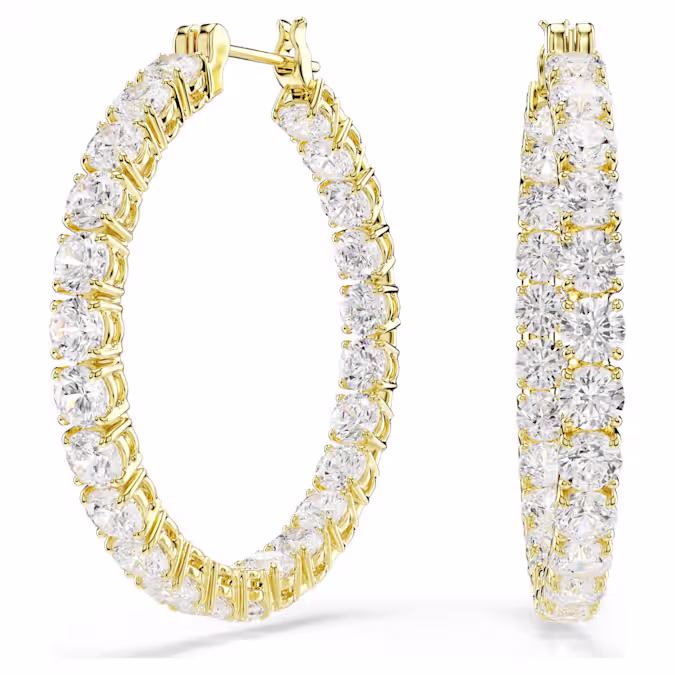 696b8743be135_matrix-hoop-earrings--round-cut--white--gold-tone-plated-swarovski-5750620.avif
