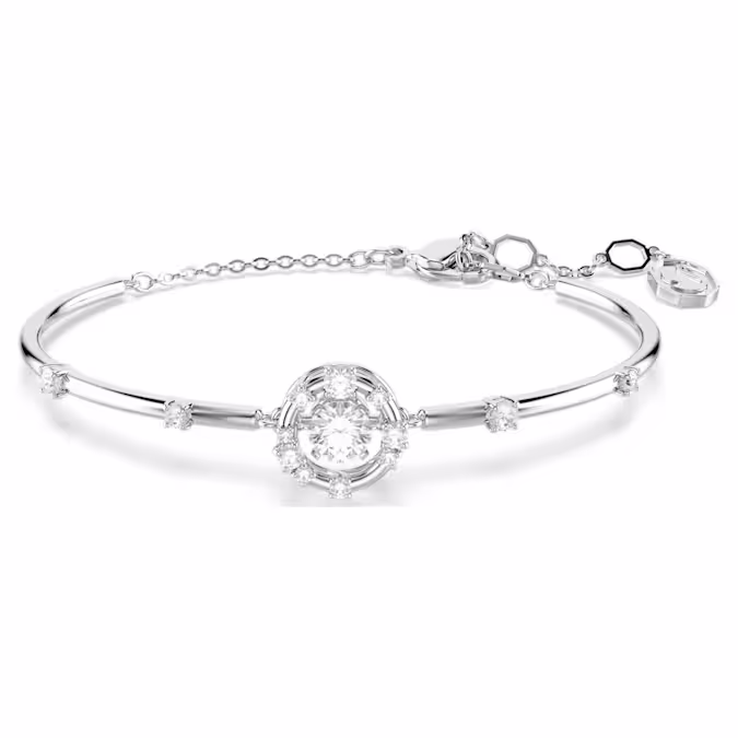 696fa46a5156a_constella-bangle--round-cut--dancing-stone--white--rhodium-plated-swarovski-5743523.avif