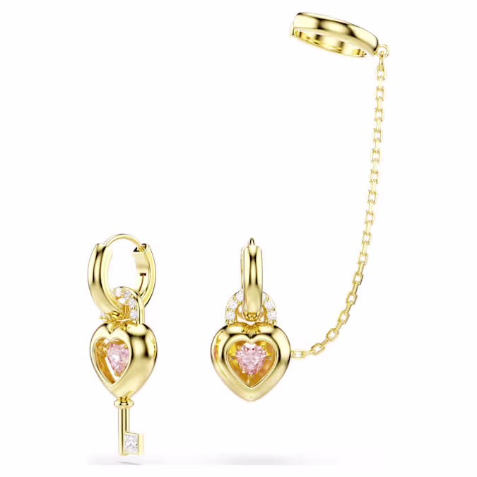 Idyllia drop earrings with ear cuff
