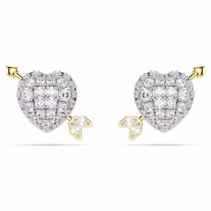 697097a45e324_idyllia-stud-earrings--mixed-cuts--heart-with-arrow--white--mixed-metal-finish-swarovski-5737298.avif