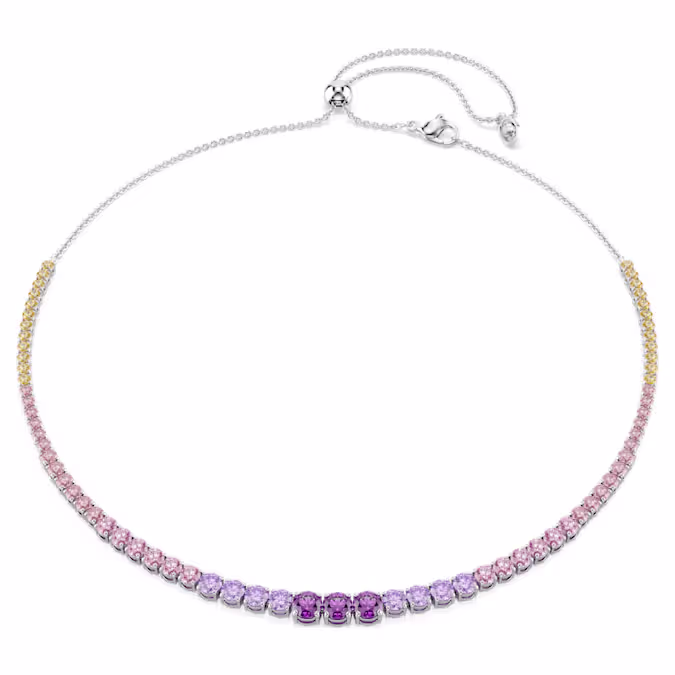 697101924592a_matrix-tennis-necklace--gradient-of-round-cuts--multicolored--rhodium-plated-swarovski-5751196.avif