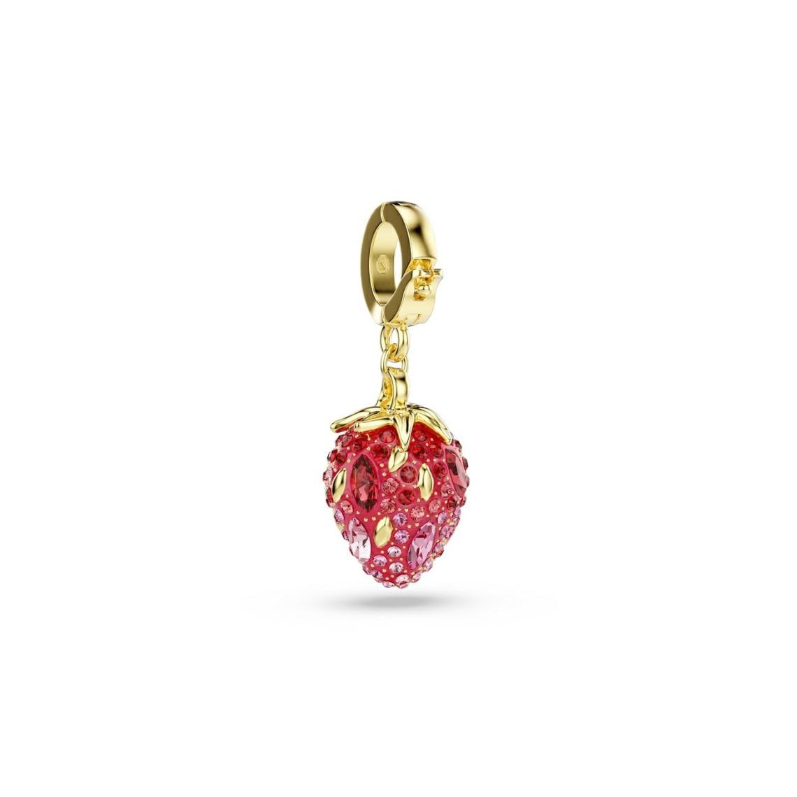Strawberry Crystal Charm