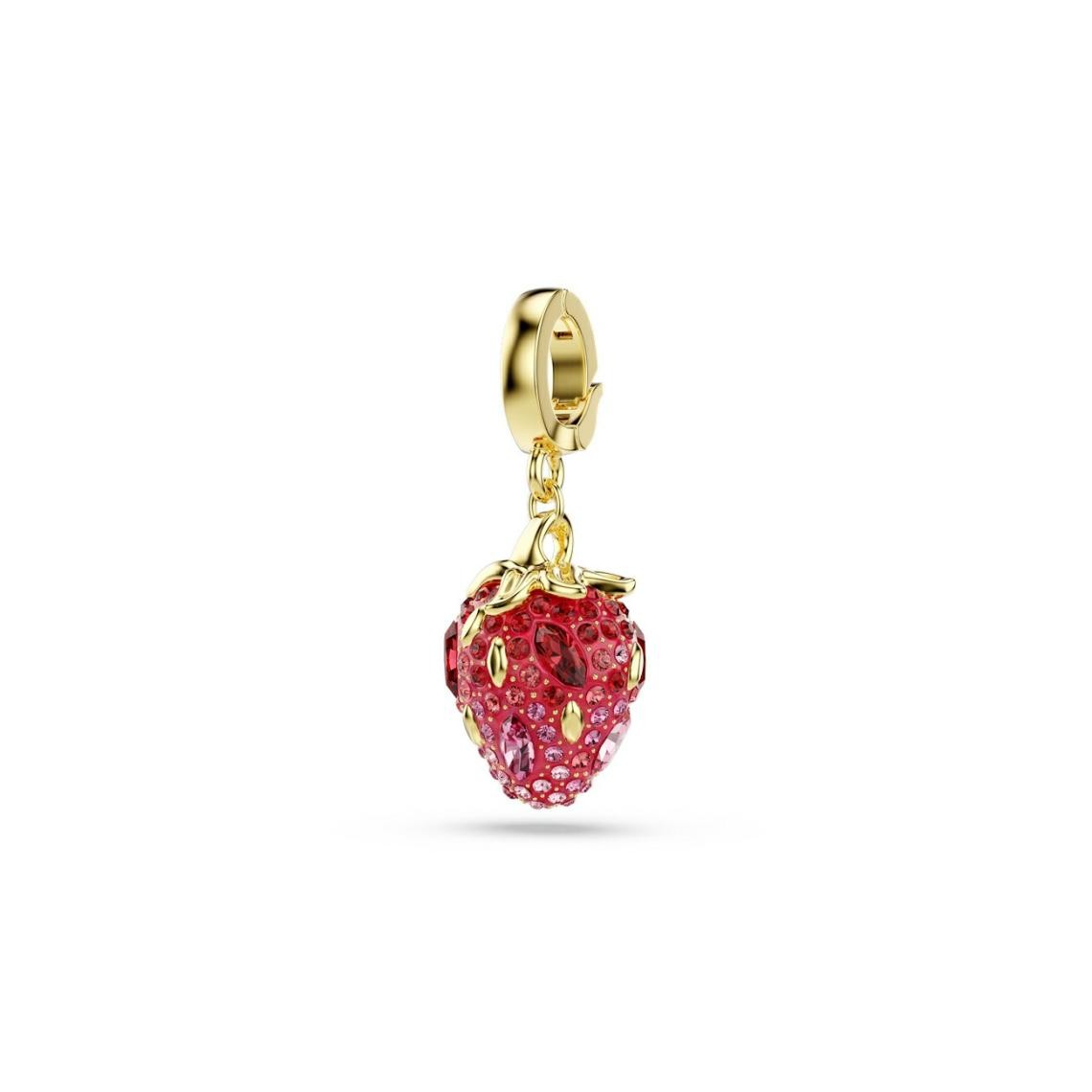 Strawberry Crystal Charm