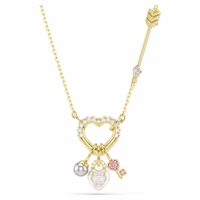 6997531796020_idyllia-pendant--mixed-cuts--heart--key--pink--gold-tone-plated-swarovski-5737290.avif