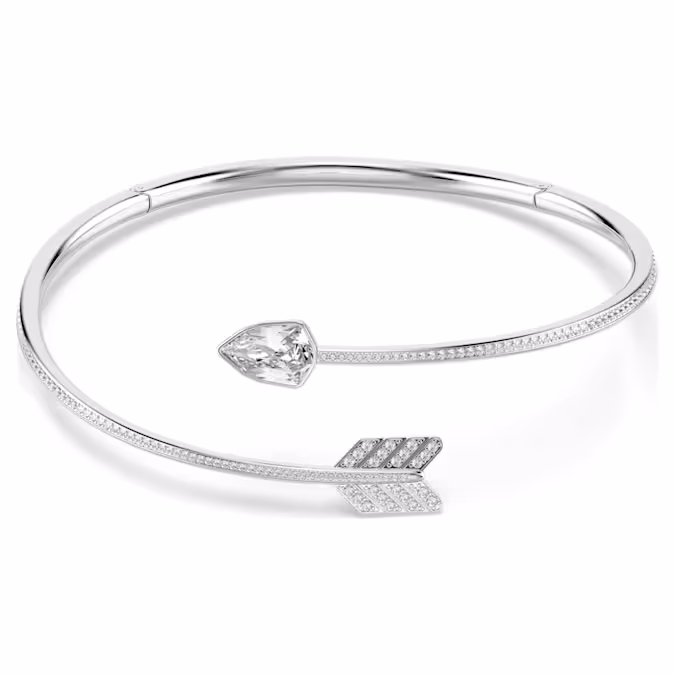699994732508f_idyllia-choker--mixed-cuts--arrow--white--rhodium-plated-swarovski-5751430.avif