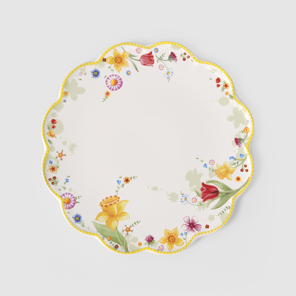 Spring Awakening Cake/ Tart plate