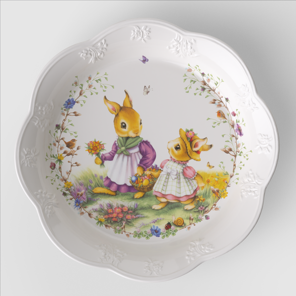 Spring Fantasy Serving bowl
