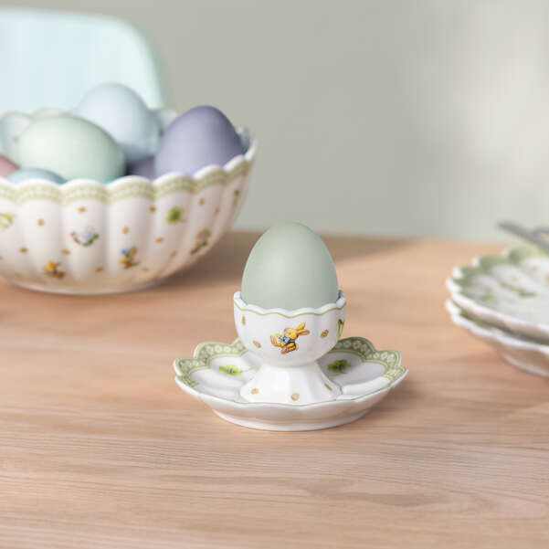 Easter Delight Egg cup saucer