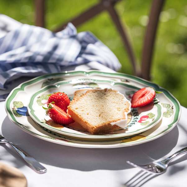 French Garden Dinner plate