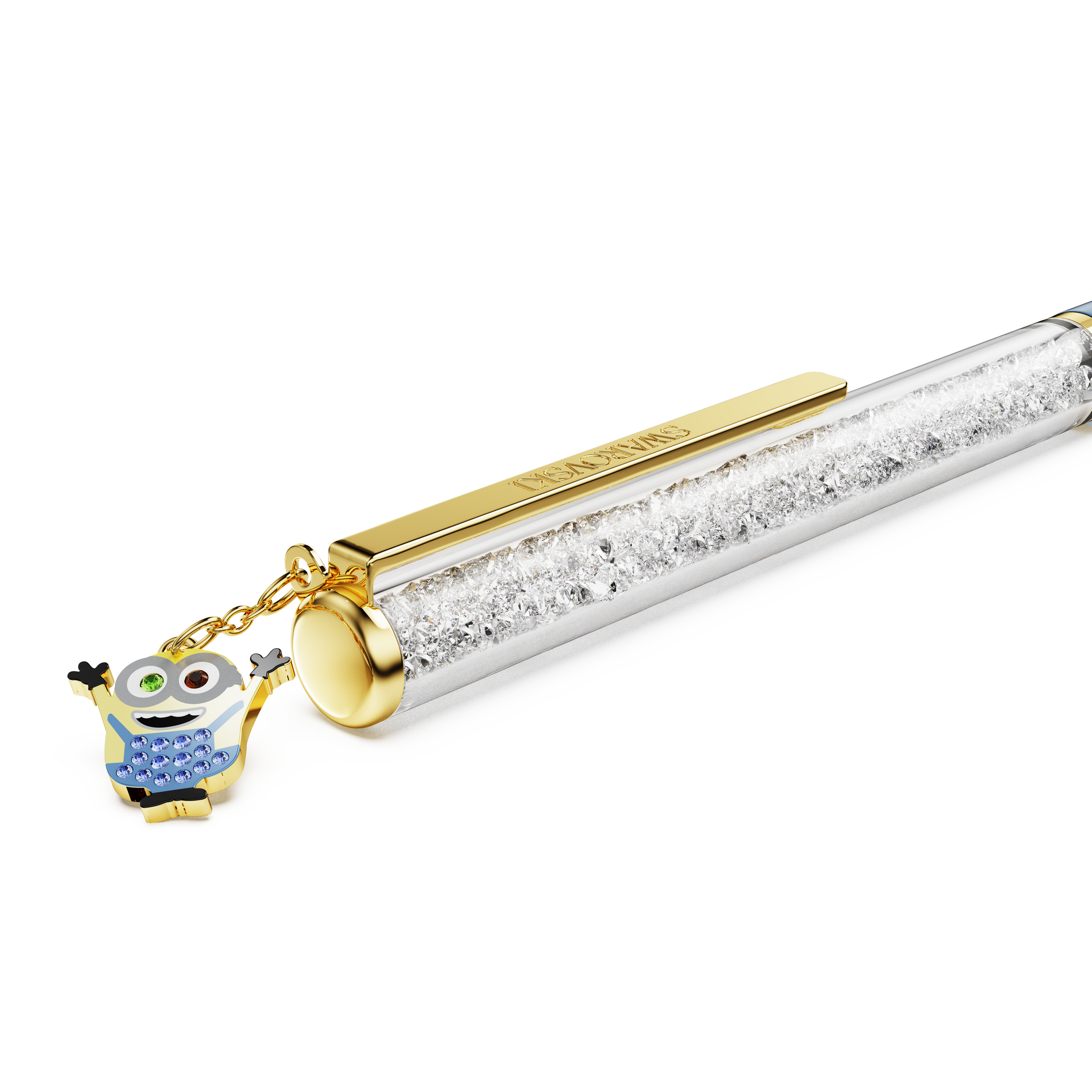 Crystalline ballpoint pen