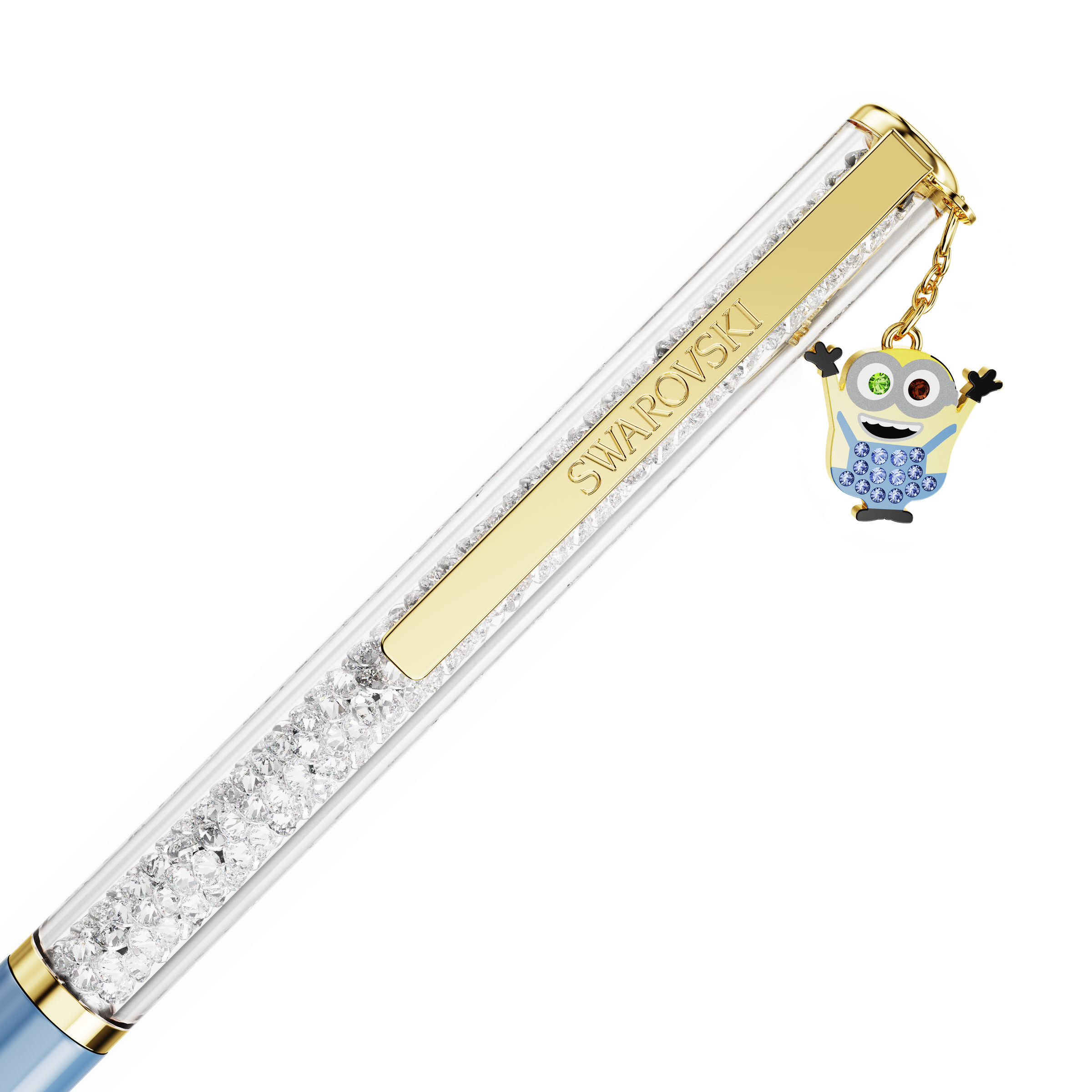 Crystalline ballpoint pen