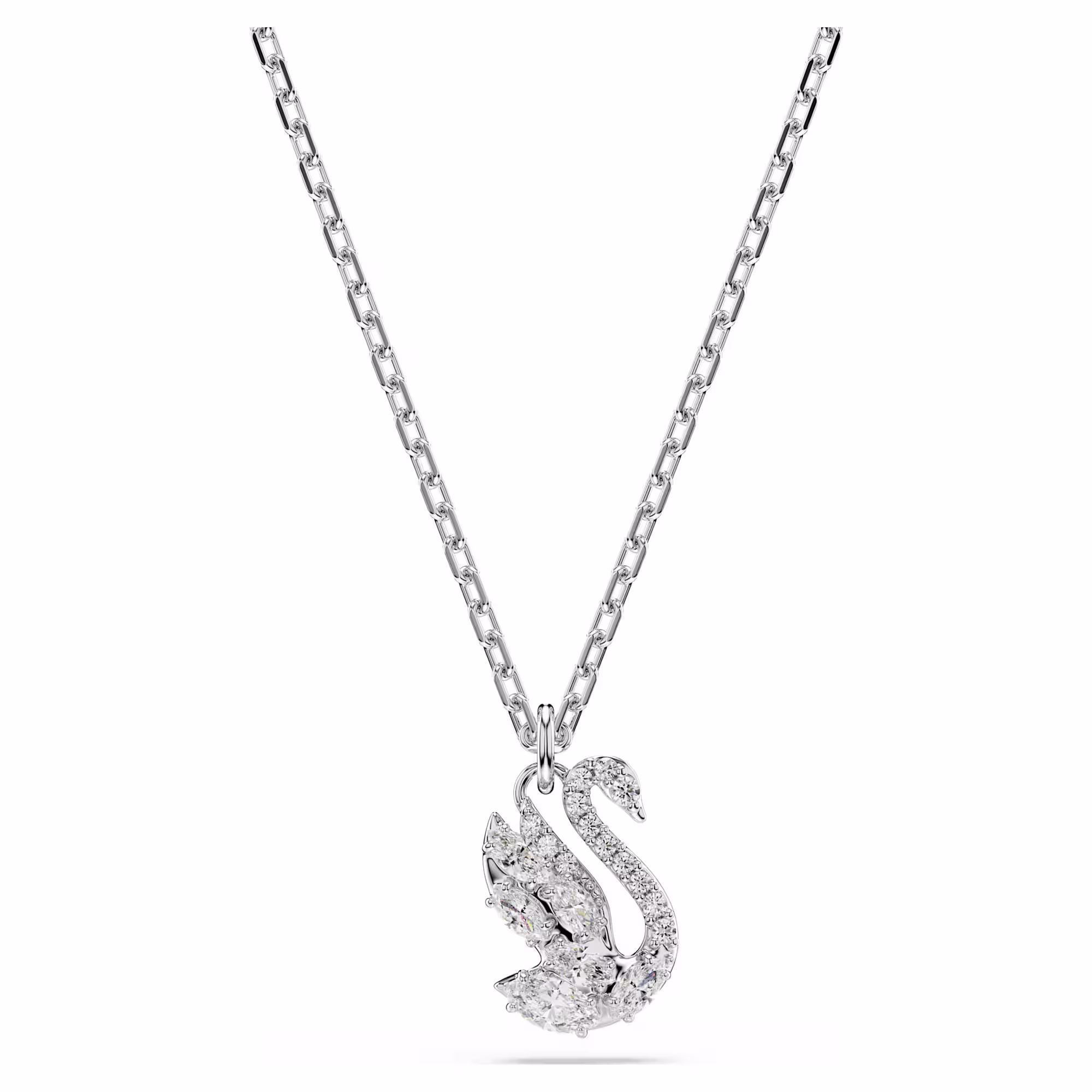 6a2d72c699e45_swan-pendant--mixed-cuts--swan--white--rhodium-plated-swarovski-5754347.avif