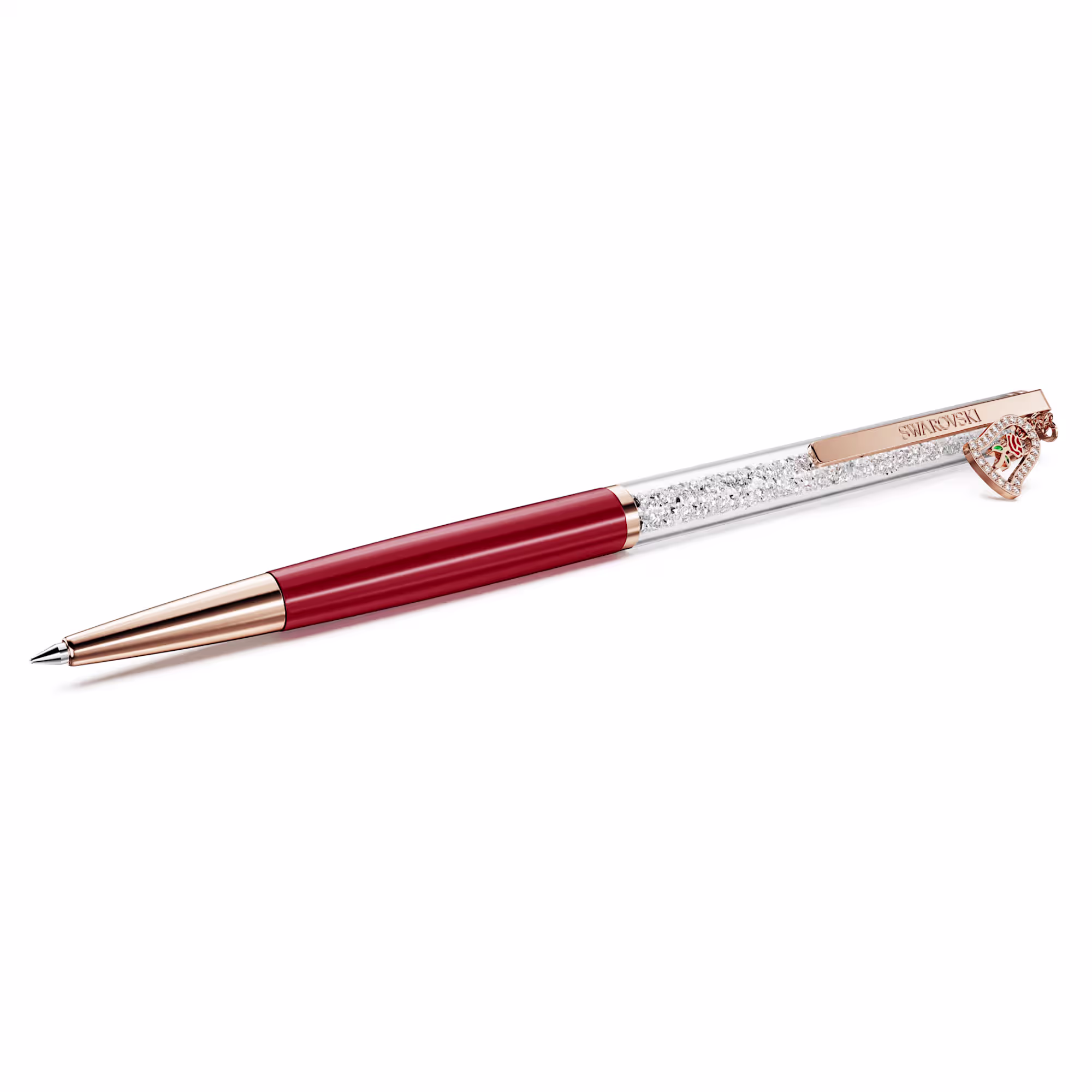 Crystalline ballpoint pen