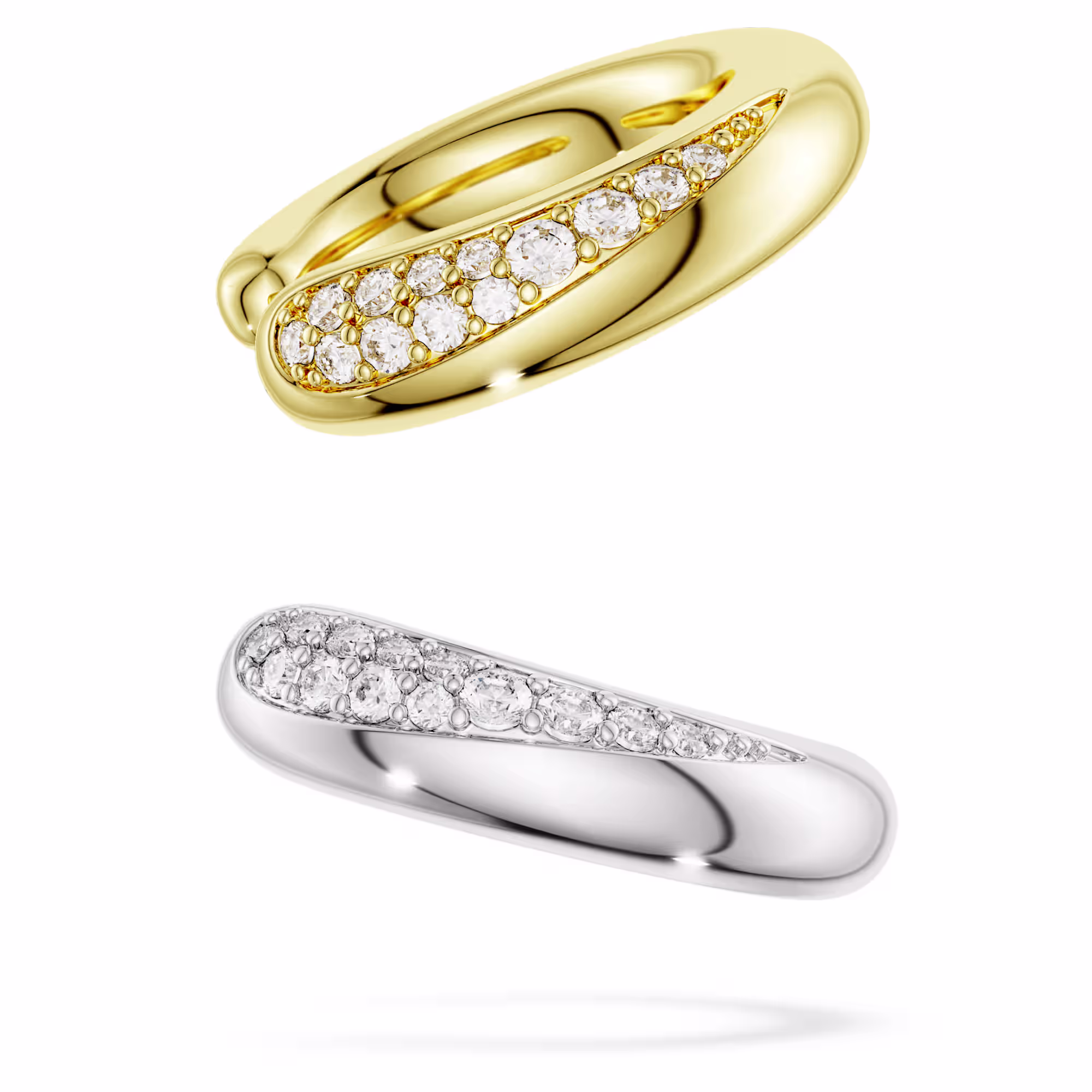 6a439e6d350ff_classica-ear-cuffs--round-cut--white--sterling-silver--18k-gold-finish-swarovski-5743473.avif