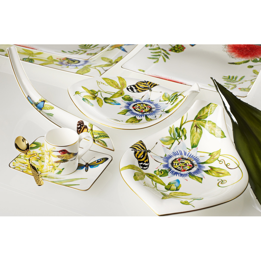 Amazonia mocha/espresso cup saucer