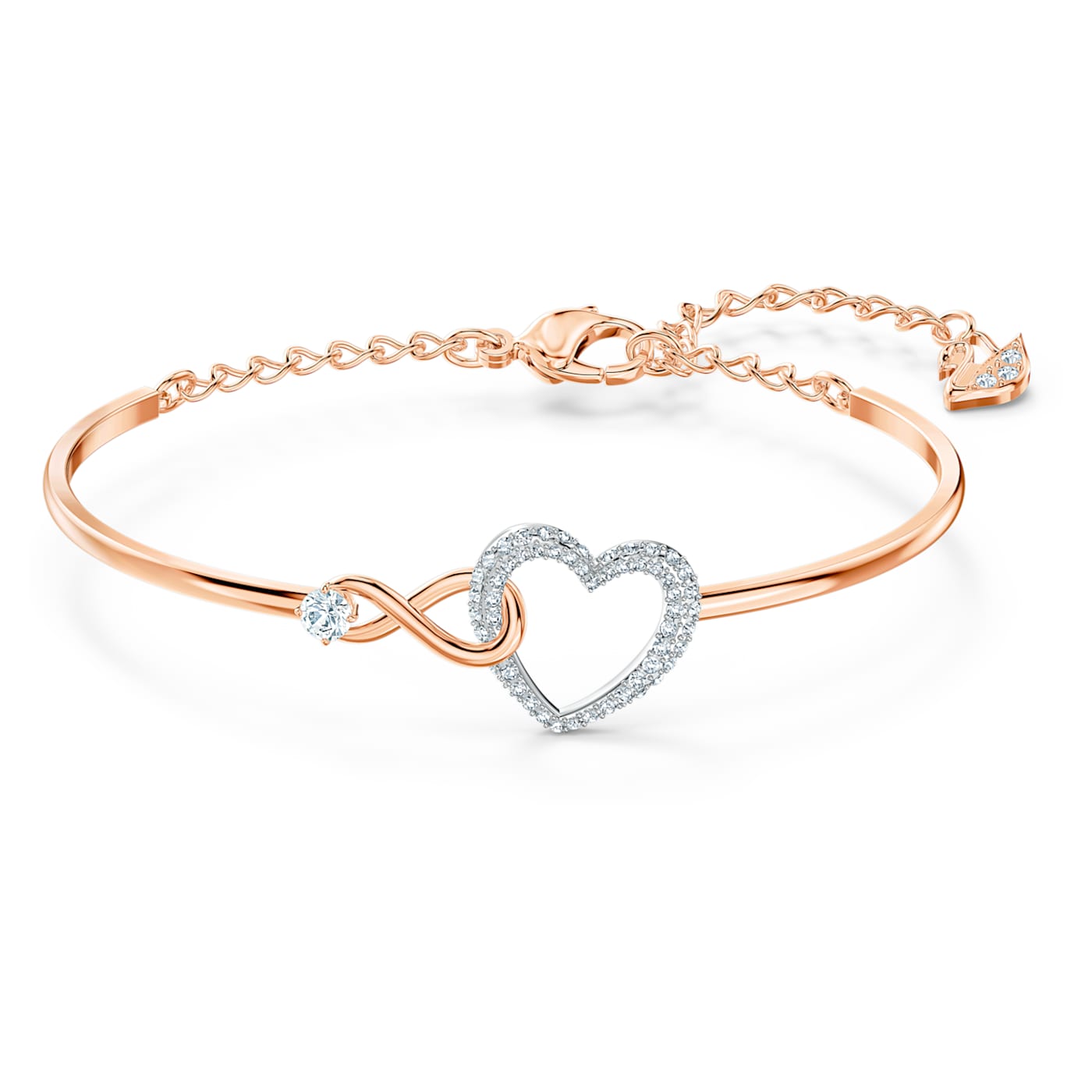 Swarovski Infinity bangle